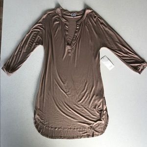 Taupe Tobi tunic dress medium